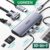 UGREEN Tipo C Hub 10 Em 1 Com Leitor De Cartões SD/4K RJ45 HDMI VGA PD USB 3.0 3.5mm TF Para MacBook/Pro/Air IPAD