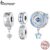 Bamoer 925 Silver Starburst Clip Redondo Pendurado Contas Diy Acessórios De Moda Para Mulheres E Estudantes