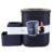 Kit Pia Lixeira com Organizador Dasplast 0172 Preto