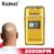 Kemei Barbeador Recarregável De Folha Homens Elétrico Poderoso Cabeça Careca Lavável Ultra Fechado Máquina De Barbear 8000RPM