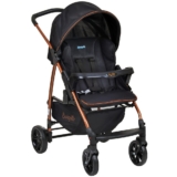 Carrinho de Bebe para Passeio Burigotto Ecco Preto Bronze