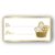 Adesivo “De/Para Páscoa” – Ref.2147 – Hot Stamping – Dourado – 40 unidades – Stickr – Rizzo
