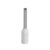 Terminal Tubular Ilhos Branco Embalagem Com 100 Pecas Magnet