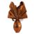 Folha para Ovos de Páscoa – Double Face Acetinado Toffe com Marrom 69X89 cm – 5 unidades – Cromus – Rizzo Distribuidora