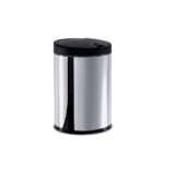 Lixeira Em Aço Inox Com Tampa Brinox Press – 4 Litros Preto