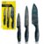 Kit Jogo De Facas Prime De 3 Peças Aço Inox Resistente Gourmet Casa Cozinha Chick Estilo Novo