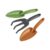 Conjunto Para Jardinagem Plástico Colorido 3 Peças – Tramontina