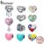 Bamoer Silver 925 Pendant Colorful Beads Moda Presentes Para Mulheres BSC567