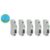 Kit 5 Disjuntor Mini Easy9 Monopolar  25A Curva C Schneider
