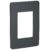 Placa 4×2 3 Postos Stellar Black Orion Schneider