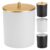 Kit 2 Lixeira de Cozinha Escritório Banheiro 5L Tampa