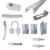 Kit Ferragens p/ Porta Camarão Completo 60 cm Branco – Alfer