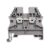 Conector Borne Simples Conexao Parafuso Para Cabo 4Mm Cinza