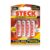 Pilha Alcalina Pequena 1,5V AA Cartela Com 4 Pecas Steck