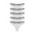 Kit 5 Calcinhas Tanga Cotton Algodão Confortável com Elástico Try Basics