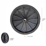 Roda Para Carrinho De Mão Compras Feira 1unid Reforçada