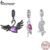Bamoer 925 Silver Sterling Animals Pingente De Coruja E Cisne Preto Presentes Simples De Contas SCC2490