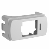 Modulo Rede Rj45 1 Posto Branco Miluz Schneider