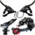 Kit de Transmissao 21 Marchas para Bicicleta C/ Passador Alavanca Rapid Fire 21v + Cambio Traseiro + Cambio Dianteiro