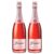 KIT 02 ESPUMANTES CAVA FREIXENET CORDON ROSADO 750ML