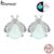 BAMOER Silver Sterling 925 Glow-in-the-Dark Firefly Earrings Design Especial Jóias De Moda Presentes