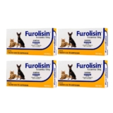 04 Furolisin 10 mg com 10  Comprimidos Diurético Vetnil