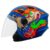 Capacete PRO TORK NEW Liberty Three Coyote Aberto