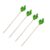 Palito Decorativo – Petiscos – Cacto Verde – 20 unidades – ArtLille – Rizzo Distribuidora