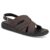 Sandália Masculina Café Claro Couro Legitimo Ferracini Lancer 1207B