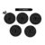 Kit 5 Tapete Redondo Silicone airfryer Universal Fritadeira