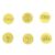 Kit Carimbos – Unicórnio – Amarelo – 7 unidades – BlueStar – Rizzo
