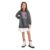 Vestido Infantil Moletom Manga Longa Quimby