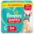 Fralda Pampers Pants Ajuste Total Max G com 94un