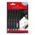 Caneta hidrográfica Supersoft Pen 1.0mm pastel com 5 unidades BPSS/ESTPZF Faber-Castell