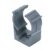 Abracadeira Para Eletroduto Aparente Cinza Pvc 1/2 Wetzel