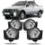 Jogo Farol Milha Fiat Strada 2005 2006 2007 2008 2009 2010 2011 2012 Farol Auxiliar