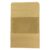 Saquinho Kraft com Visor e Fecho Hermético 9×14 cm  – 10 unidades – Rizzo