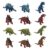 Brinquedo Sortido Dinostika Jurassic Fun Dinossauro Estica Atóxico Macio Resistente Multikids BR1042