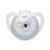 Chupeta Com Bico de Silicone Star Silicone 0-6 Meses NUK