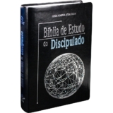 Bíblia de Estudo do Discipulado | Nova Almeida Atualizada | Capa Luxo Preta – SBB