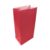 Saquinho de Papel Kraft Vermelho – 9x18x6cm – 24 unidades – Rizzo