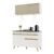 Cozinha Compacta 2 peças com Leds MP2013 Veneza Up Multimóveis Branca