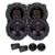 Kit 2 Vias 6  JBL 62VMS80 160W + Par Alto Falantes 5  Triaxiais JBL 5TRMS80 160W