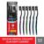 Escova de Dente Colgate Slim Soft Black Com Infusão de Carvão 6 unidades