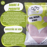 Sal Rosa do Himalaia (Fino ou Grosso) Original 1Kg – P&P