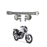 Trava De Guidao Polida Moto Honda Fan Titan Start Cargo 160