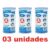 Kit 3 com Cartuchos para Bomba com Filtro Intex