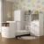 Quarto Infantil com Berço Cômoda Olívia Multimóveis Branco