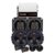 Kit 2 Vias 6  JBL 62VMS80 160W + Par Alto Falantes 4  Triaxiais JBL 4TRMS80 160W + Módulo TS400x4