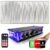Amplificador Bt + 6 Caixas De Som Arandela Teto Quadrada